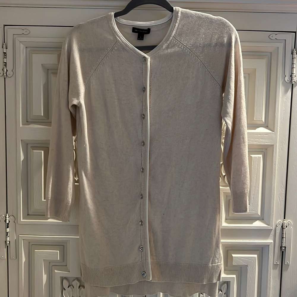 Cream cardigan